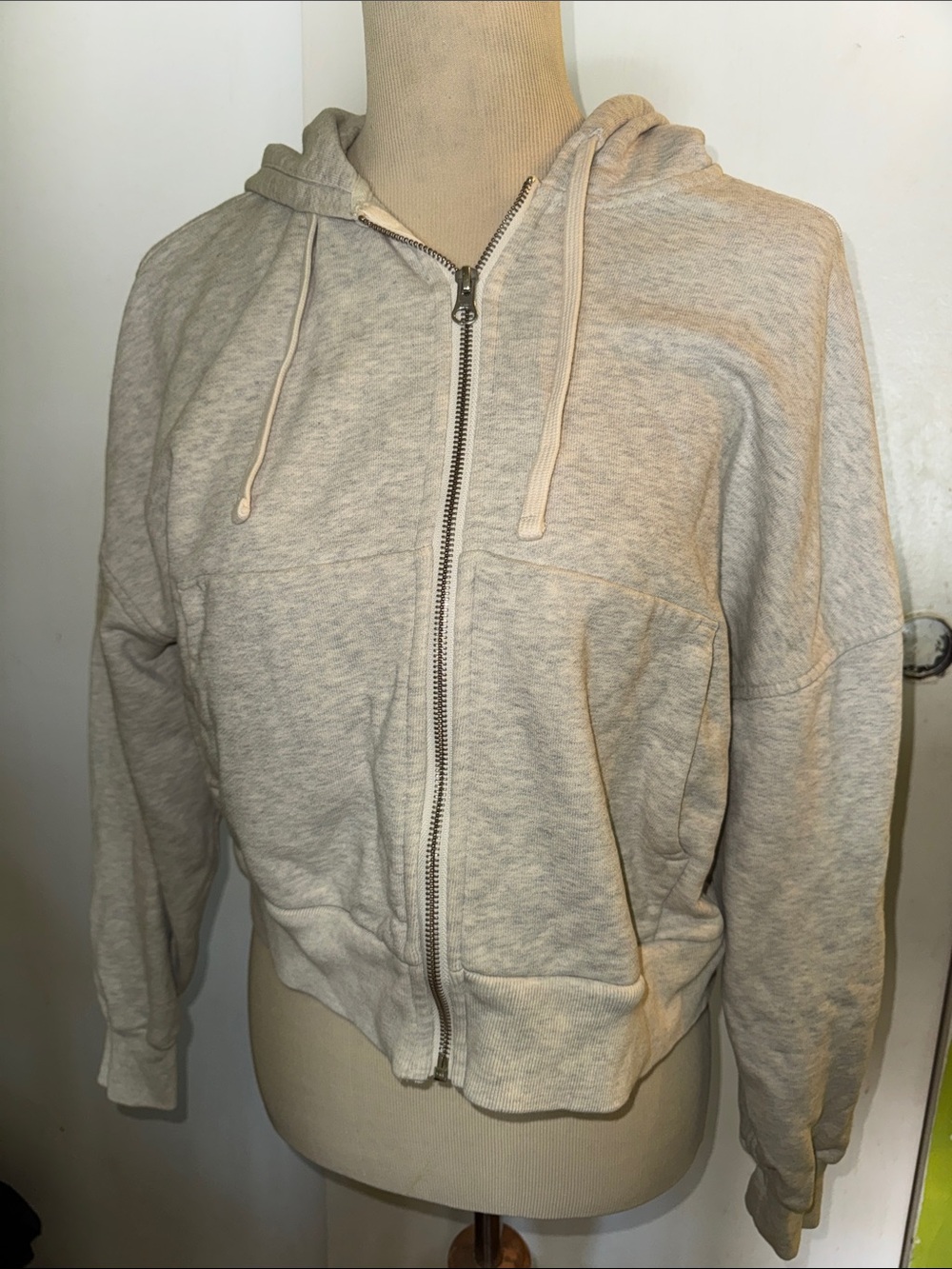 Everlane Women’s Small gray cotton hoodie